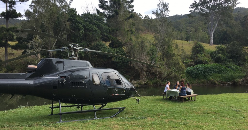 Heli-picnic